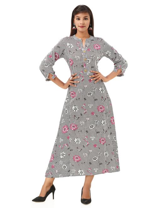 women's a-line kurta - 19481845 - Very Small Image - 1