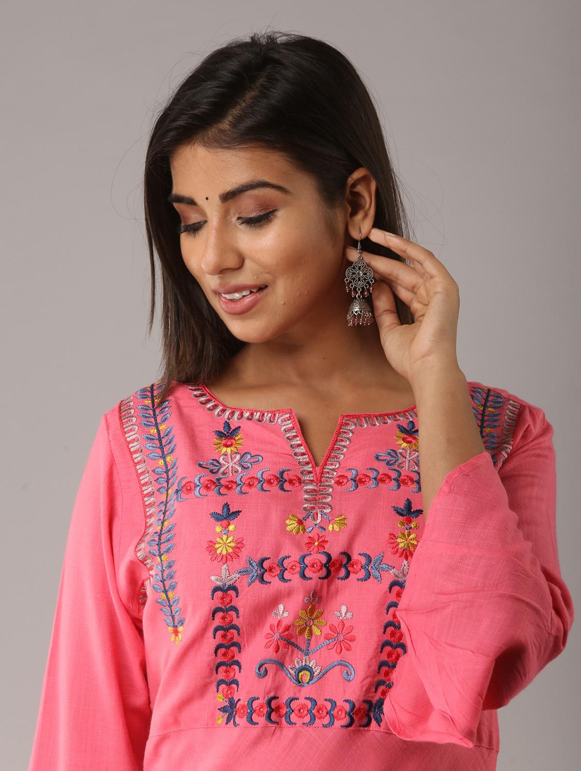 women's flared kurta - 19481848 - Standard Image - 5