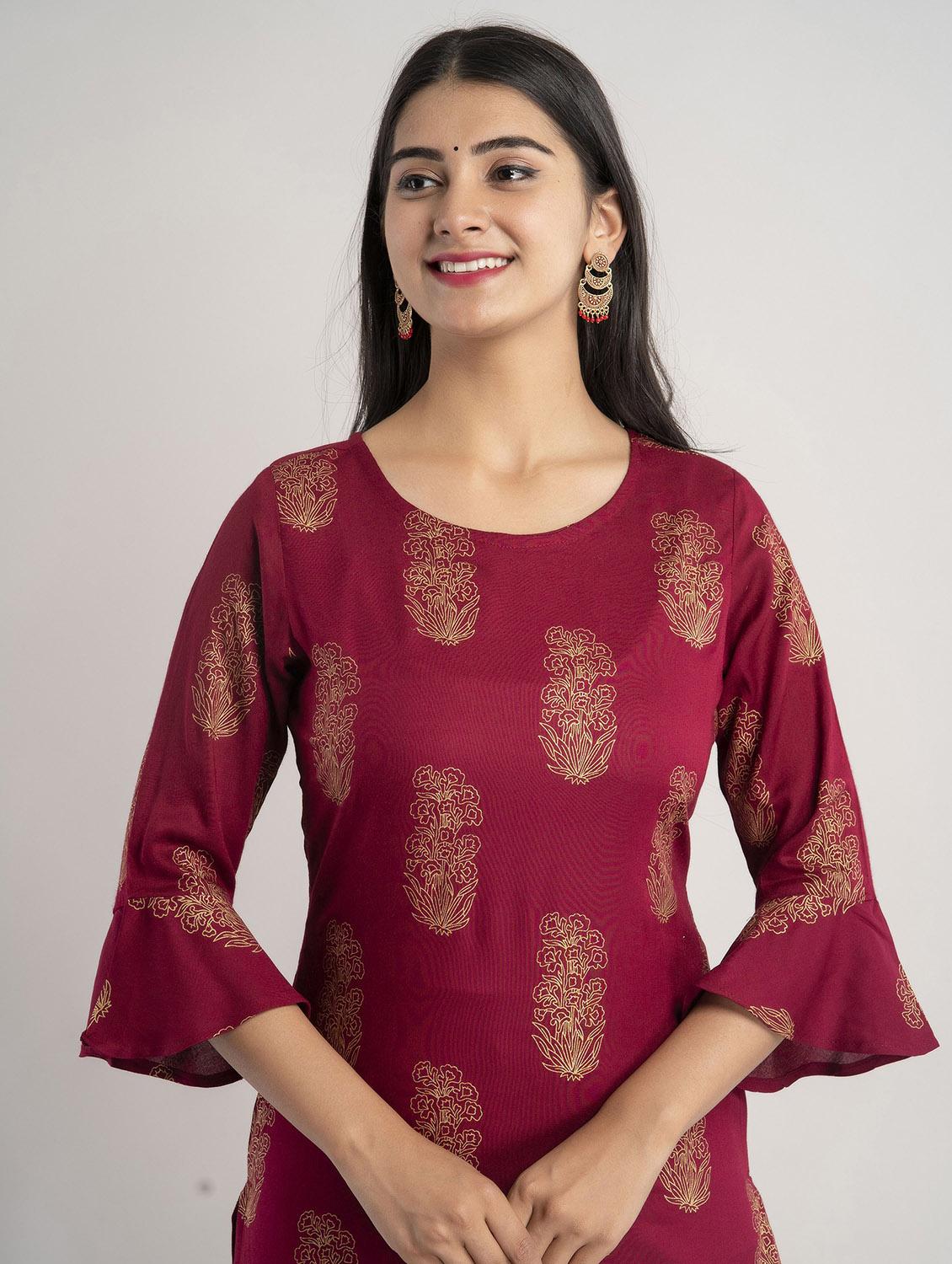women's straight kurta - 19481934 - Standard Image - 4