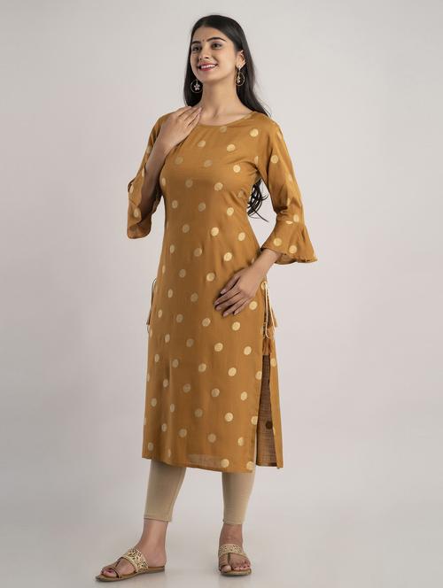 women's straight kurta - 19481936 - Very Small Image - 1