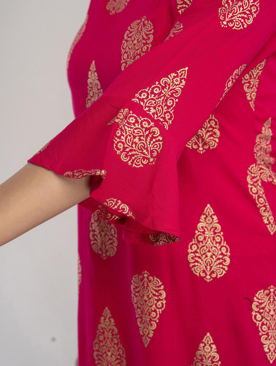 women's straight kurta - 19481940 - Standard Image - 3