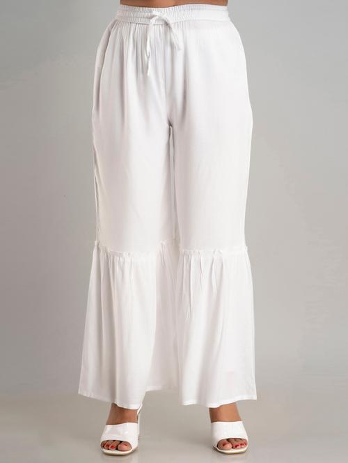 white solid sharara - 19482087 - Very Small Image - 1