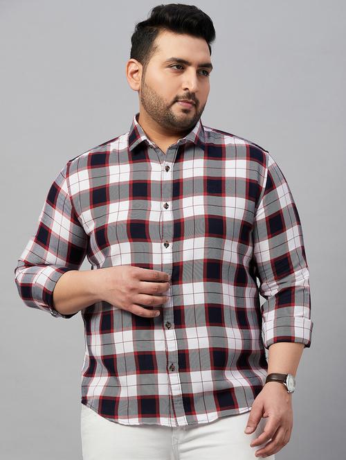 mens checks casual shirt - 19482922 - Very Small Image - 1