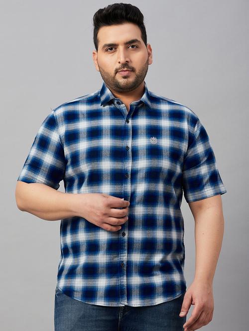 mens checks casual shirt - 19482937 - Very Small Image - 1