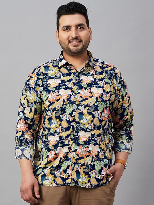 mens tropical casual shirt - 19482974 - Very Small Image - 1