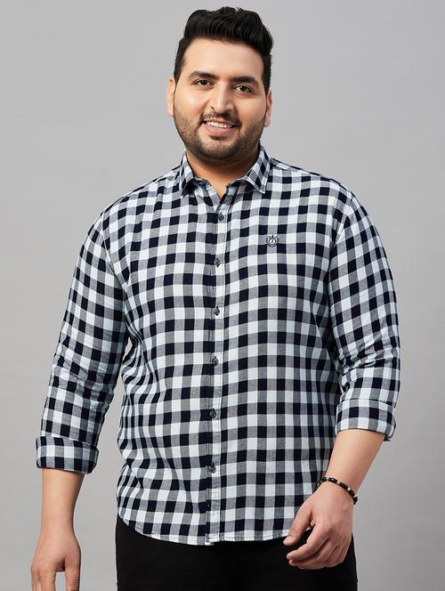 mens checks casual shirt - 19482979 - Very Small Image - 1