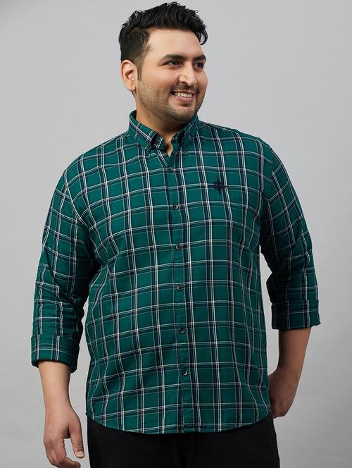 mens checks casual shirt - 19483023 - Very Small Image - 1