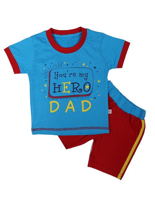 Boys Printed Shorts Set - 19483334 - Very Small Image - 1
