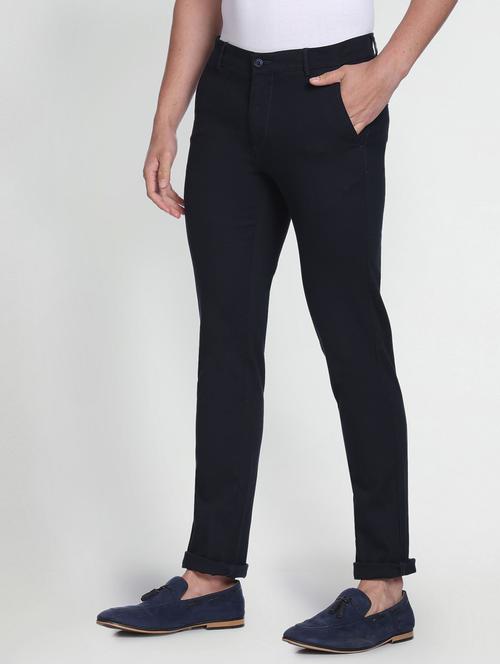 Blue Cotton Chinos - 19486837 - Very Small Image - 1