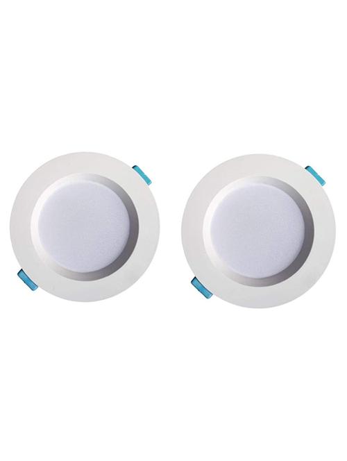 rsct white ultra slim round shaped led ceiling panel light with adapter 7 to 9 w (pack of 2) - 19487099 - Very Small Image - 1