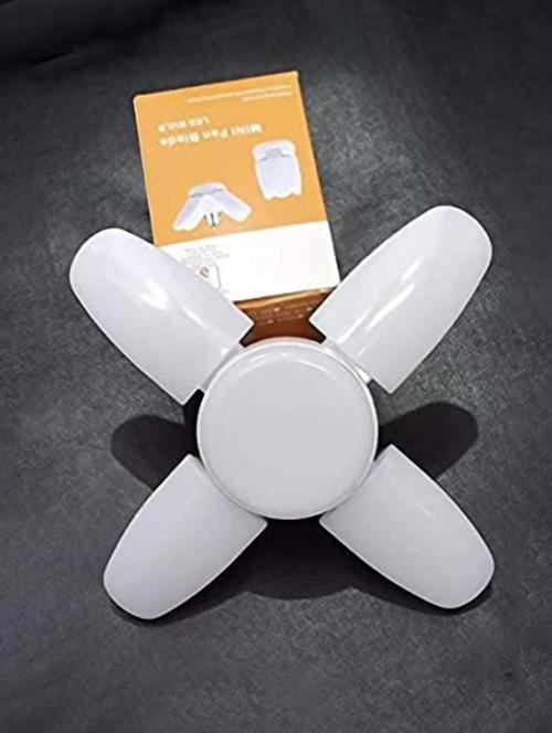 rsct white led b22 foldable 4 leaf fan ceiling light with angle adjustable 25w ac 160 - 265 v - 19487109 - Very Small Image - 1