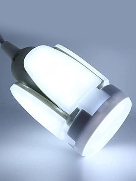 rsct white led b22 foldable 4 leaf fan ceiling light with angle adjustable 25w ac 160 - 265 v - 19487113 - Zoom Image - 2