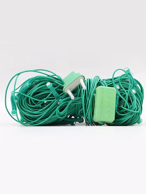rsct battery powered waterproof and corded 25 v green led string light 36 ft - 19487122 - Very Small Image - 1