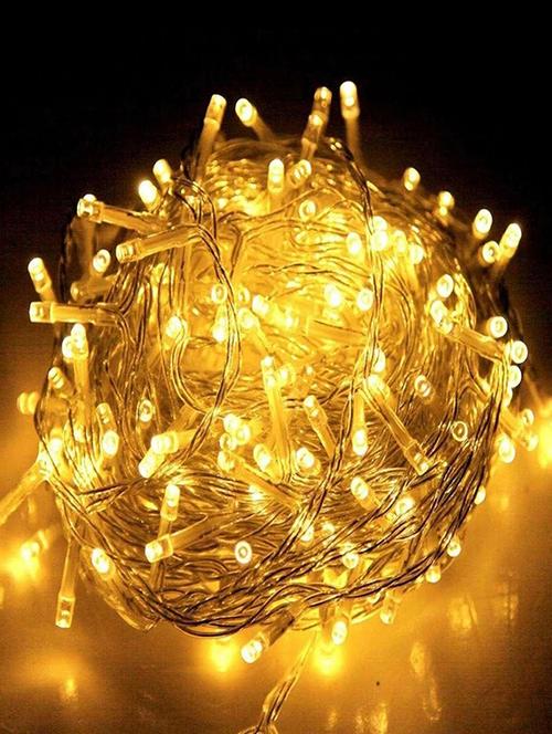rsct battery powered waterproof and corded 25 v white led string light 36 ft - 19487138 - Very Small Image - 1