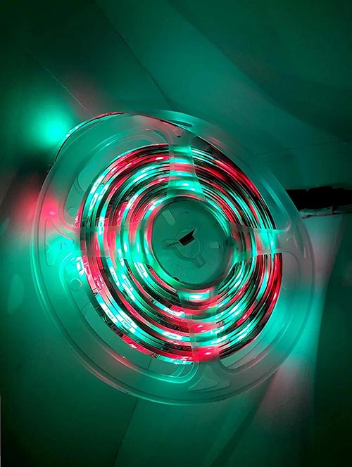 rsct plastic battery powered adjustable 25 v multi led strip light - 19487211 - Very Small Image - 1