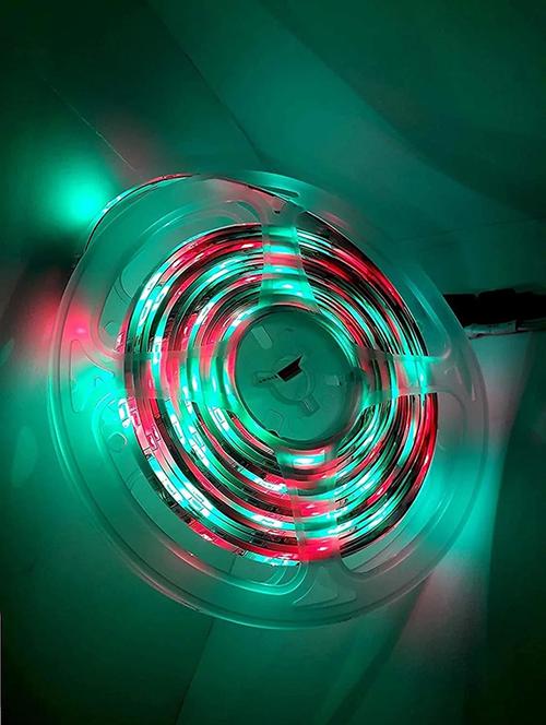 rsct plastic battery powered cordless 25 v dc multi led strip light - 19487215 - Very Small Image - 1