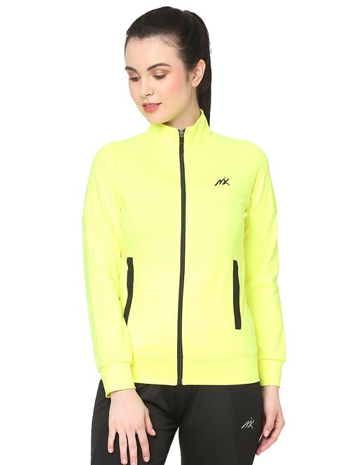 long sleeved solid active wear jacket - 19487554 - Very Small Image - 1
