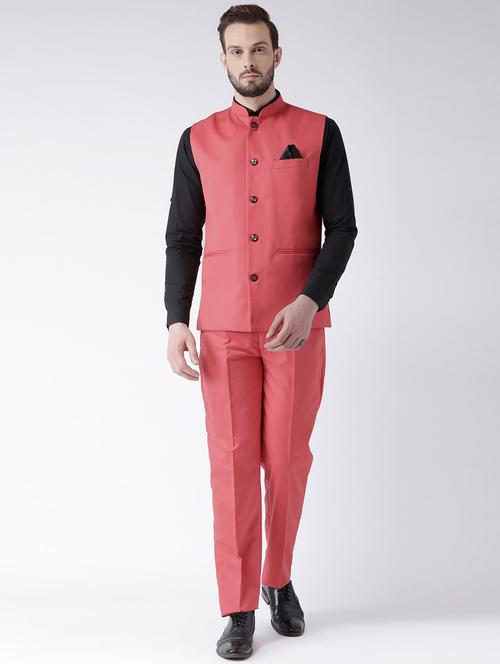 red solid 2-piece suits suit - 19488592 - Very Small Image - 1