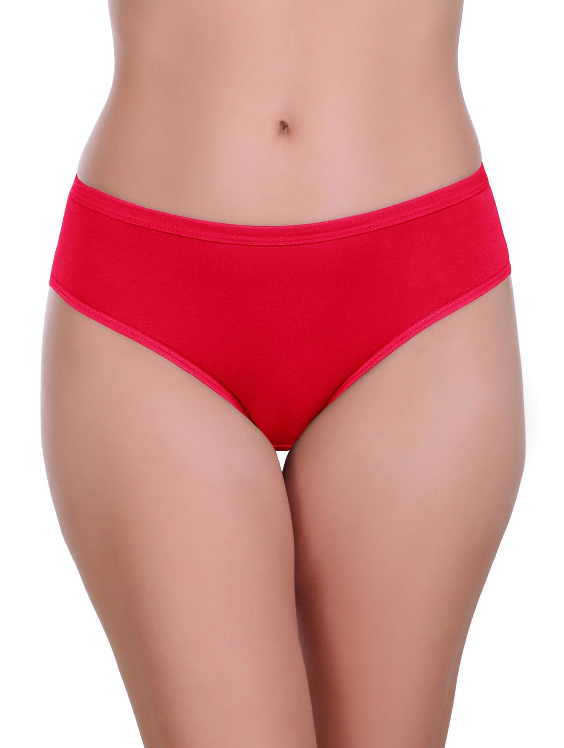 pack of 3 multi colored solid lycra hipster - 19489228 - Zoom Image - 1