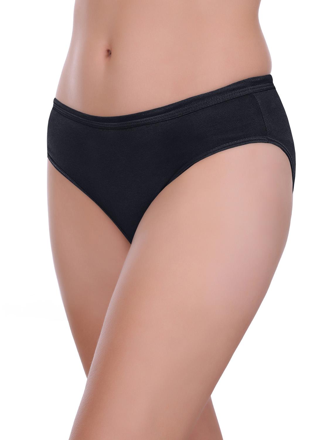 pack of 3 multi colored solid lycra hipster - 19489228 - Zoom Image - 4