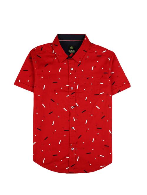 red printed shirt - 19489520 - Very Small Image - 1