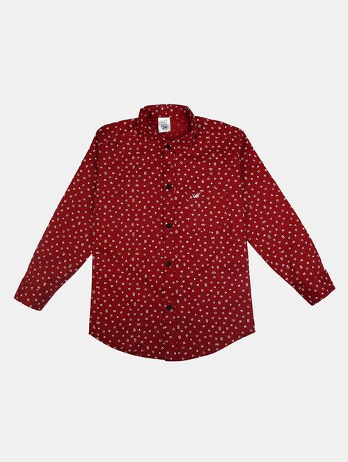 red printed shirt - 19489524 - Very Small Image - 1
