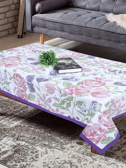 texstylers cotton 4 seater 40 x 60 inch rectangular jaipuri center table cloth - 19489714 - Very Small Image - 1