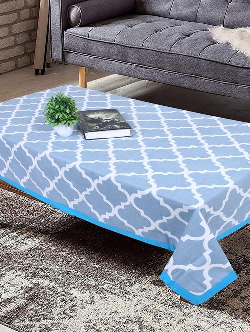 texstylers cotton 4 seater 40 x 60 inch rectangular jaipuri center table cloth - 19489719 - Very Small Image - 1