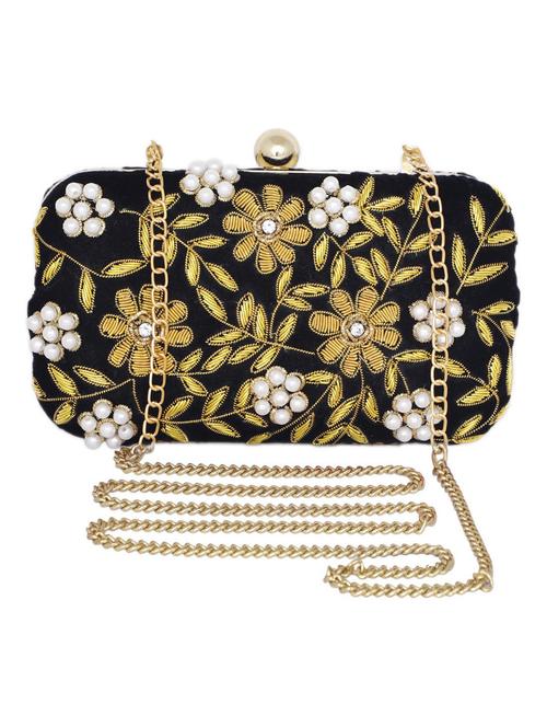 embellished box clutch with detachable strap - 19489788 - Very Small Image - 1