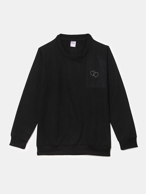 placement print round neck sweatshirt - 19491709 - Very Small Image - 1