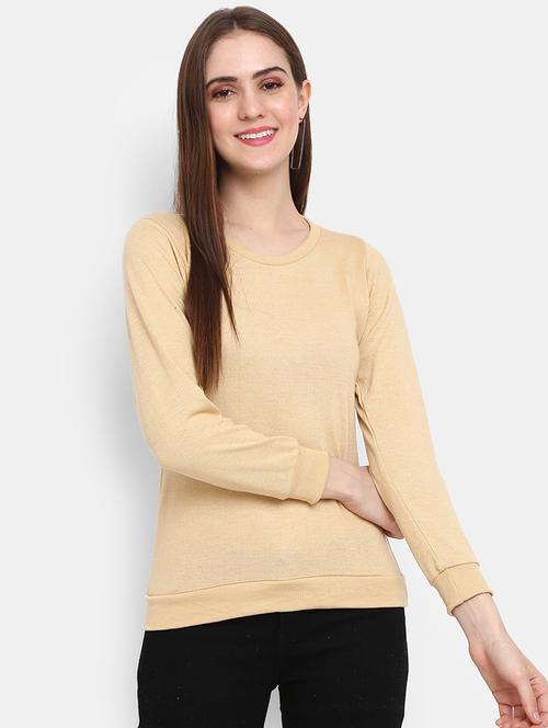 beige cotton pullover - 19492231 - Very Small Image - 1
