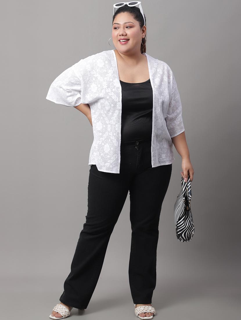 white solid shrug - 19492655 - Zoom Image - 3