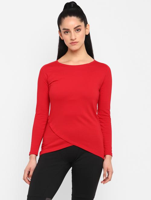women's plain round neck t-shirt - 19493040 - Very Small Image - 1