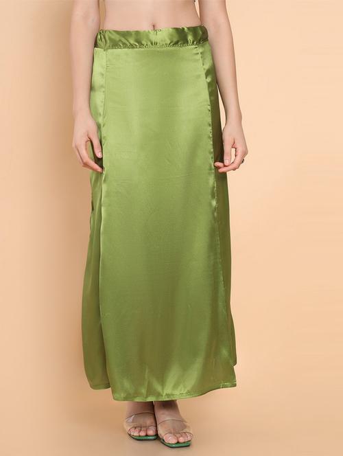 green solid satin shapewear - 19495164 - Very Small Image - 1