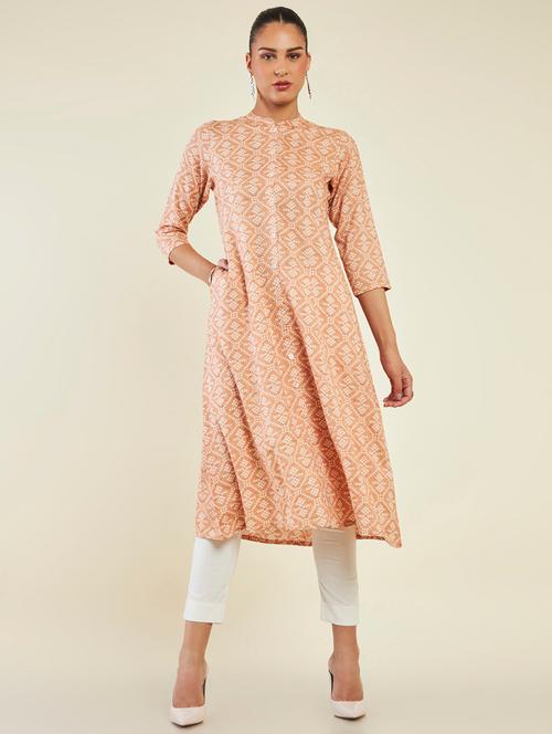 women's a-line kurta - 19496435 - Very Small Image - 1