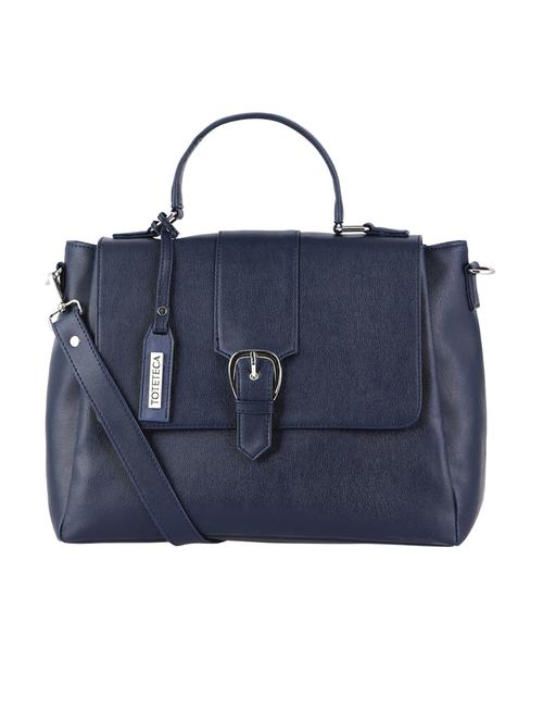 blue leatherette (pu) handbag - 19497340 - Very Small Image - 1