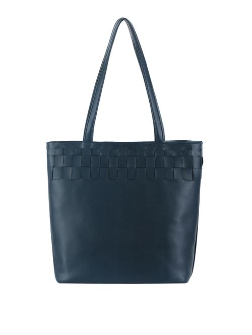 blue leatherette (pu) handbag - 19497358 - Very Small Image - 1