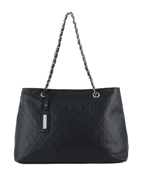 black leatherette (pu) handbag - 19497395 - Very Small Image - 1