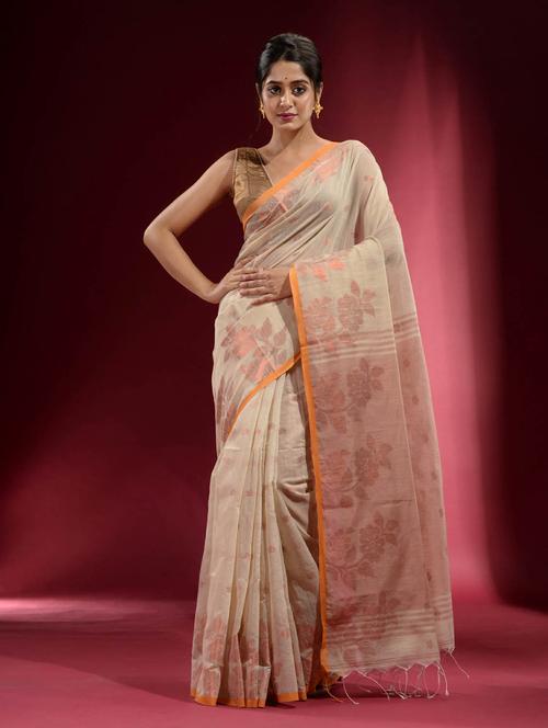 self design woven saree - 19497925 - Very Small Image - 1
