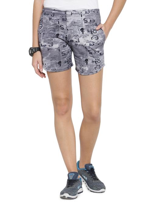 cotton regular printed short - 19501835 - Very Small Image - 1