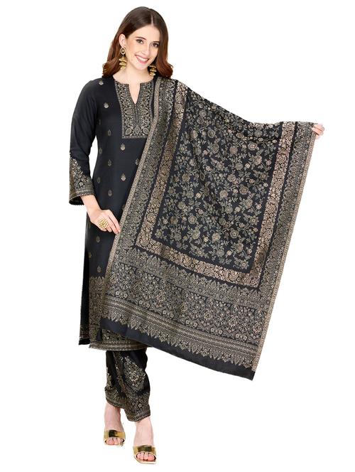 self design unstitched suit set - 19511098 - Very Small Image - 1