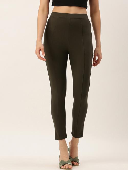 viscose solid treggings - 19511692 - Very Small Image - 1