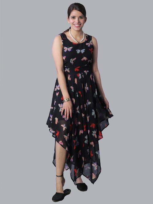 women's asymmetric quirky dress - 19516167 - Very Small Image - 1