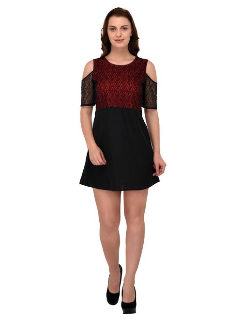 women's  color block dress - 19517115 - Very Small Image - 1