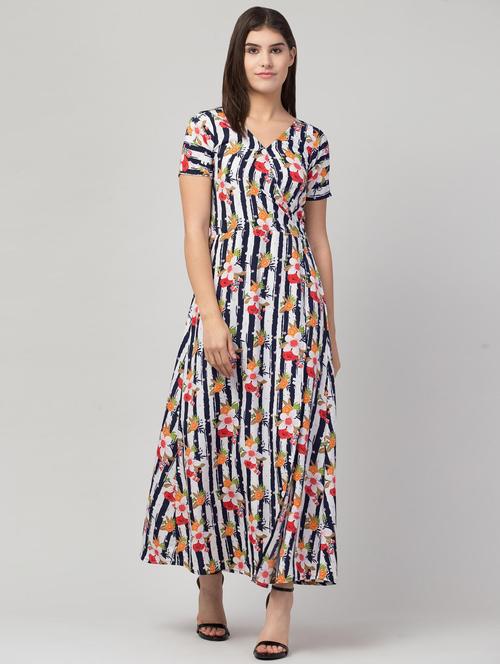 women's  floral dress - 19517292 - Very Small Image - 1