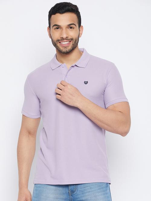 men short sleeves plain polo t-shirt  - 19519422 - Very Small Image - 1