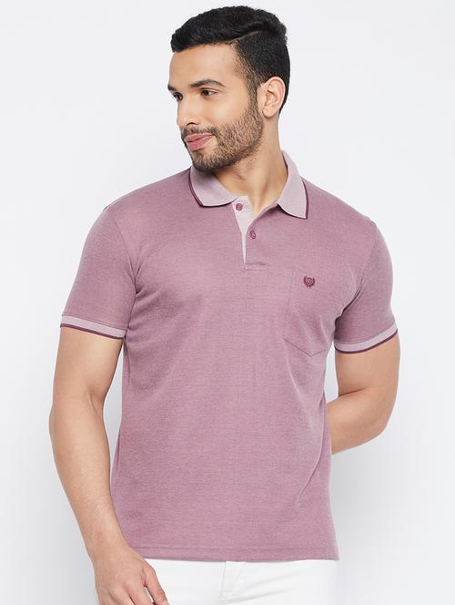 men short sleeves plain polo t-shirt  - 19519444 - Very Small Image - 1