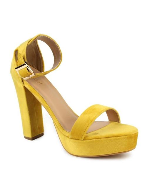 yellow ankle strap sandal - 19519824 - Very Small Image - 1
