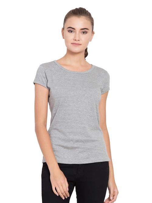 round neck solid regular tee - 19523709 - Very Small Image - 1