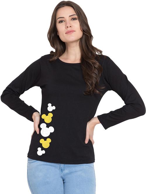 round neck printed regular tee - 19523849 - Very Small Image - 1